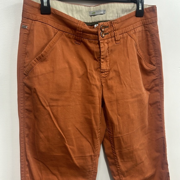 Horny Toad burnt orange straight leg pants 6 - Picture 4 of 7